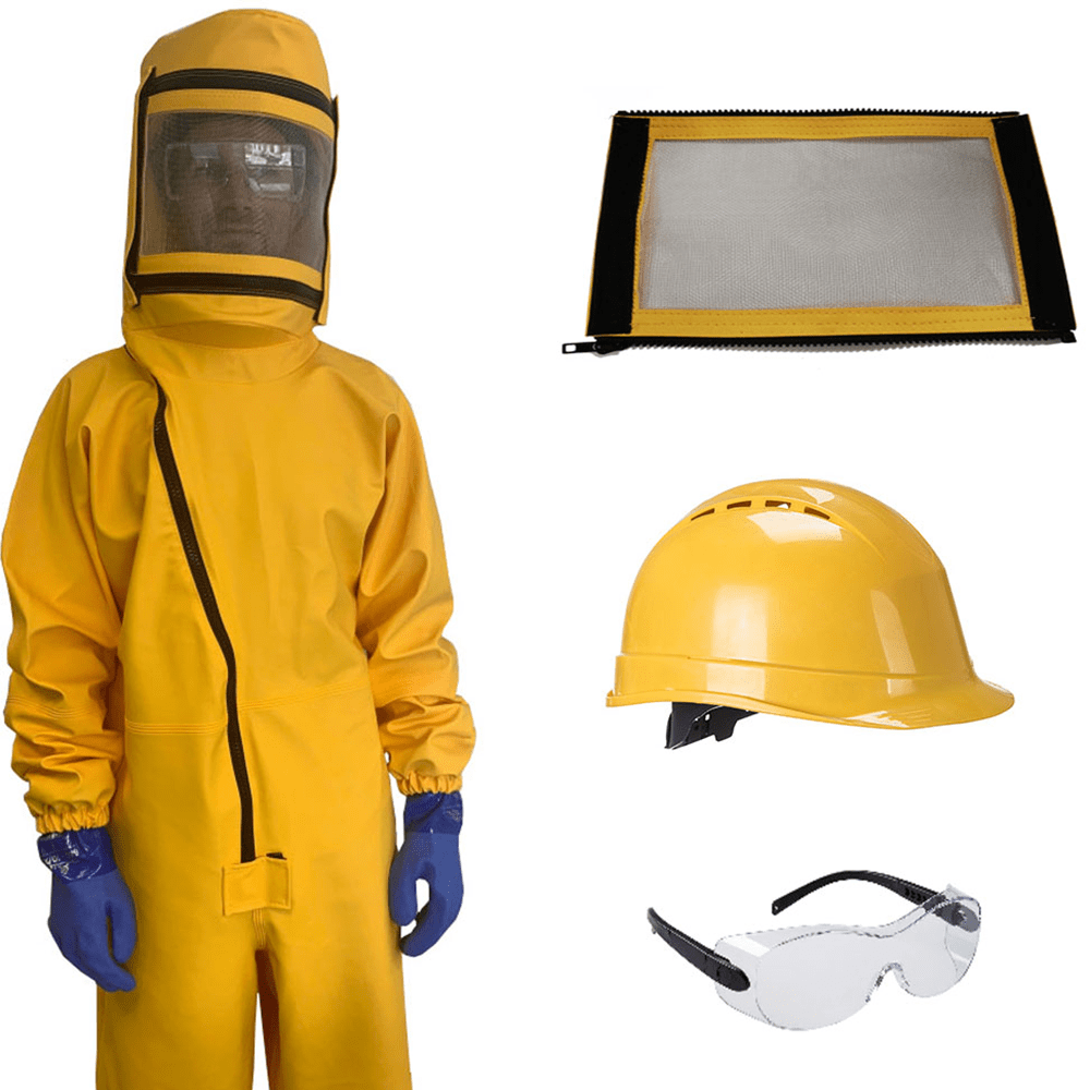 Combinaison De Protection Anti-guêpes Et Frelons Teskad - Monocouche Avec Casque Et Gants - 3 Tailles - 9
