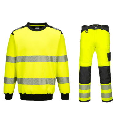 Class 2 high visibility work clothing